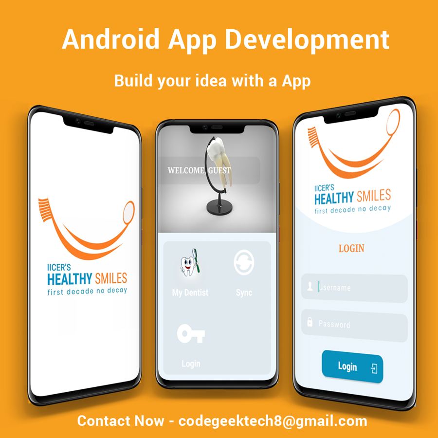 Dentist - Android App website or app screenshot